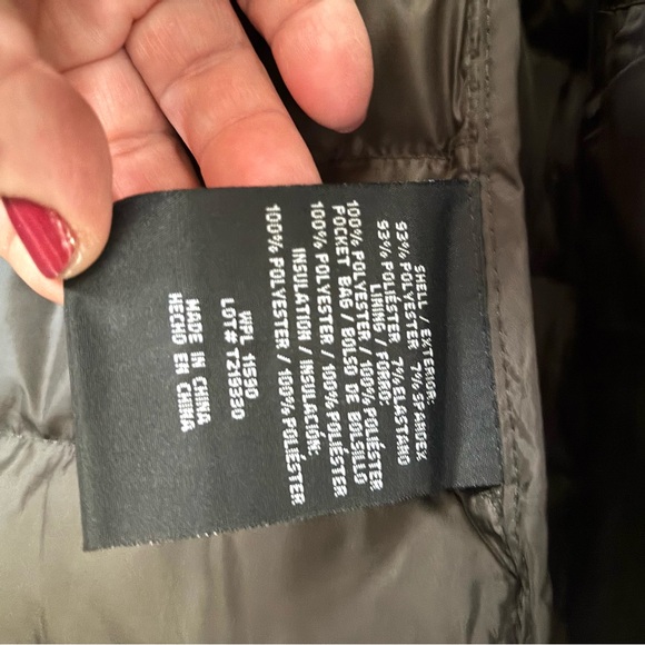 32 Degrees Sz S Women's Hooded Puffer Jacket Dark Green/Grey NWOT New Condition - Picture 8 of 10